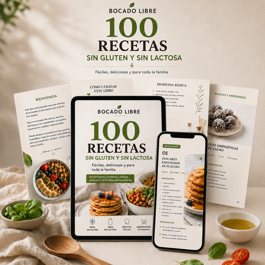 +100 Recetas Sin Gluten y Lactosa